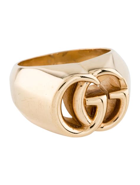 gucci fine jewelry rings|Gucci trademark ring in gold.